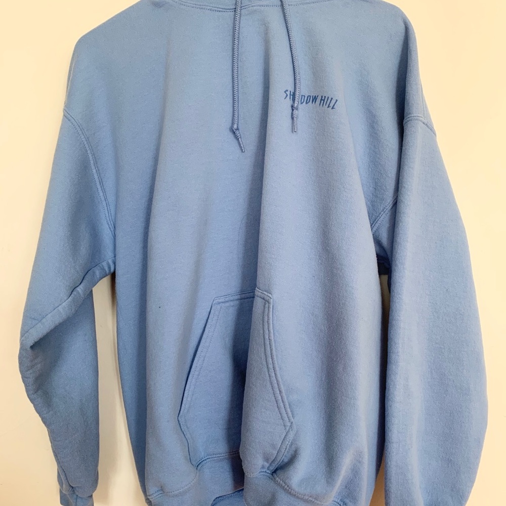 Shadow Hill carolina blue oversized merch hoodie